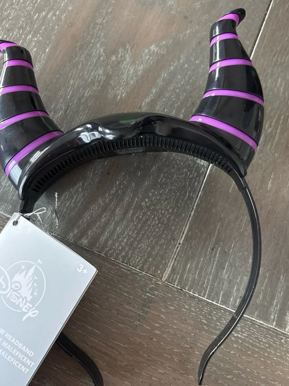Malificent light up Black and Hot Pink Horn Headband - Women Accessories